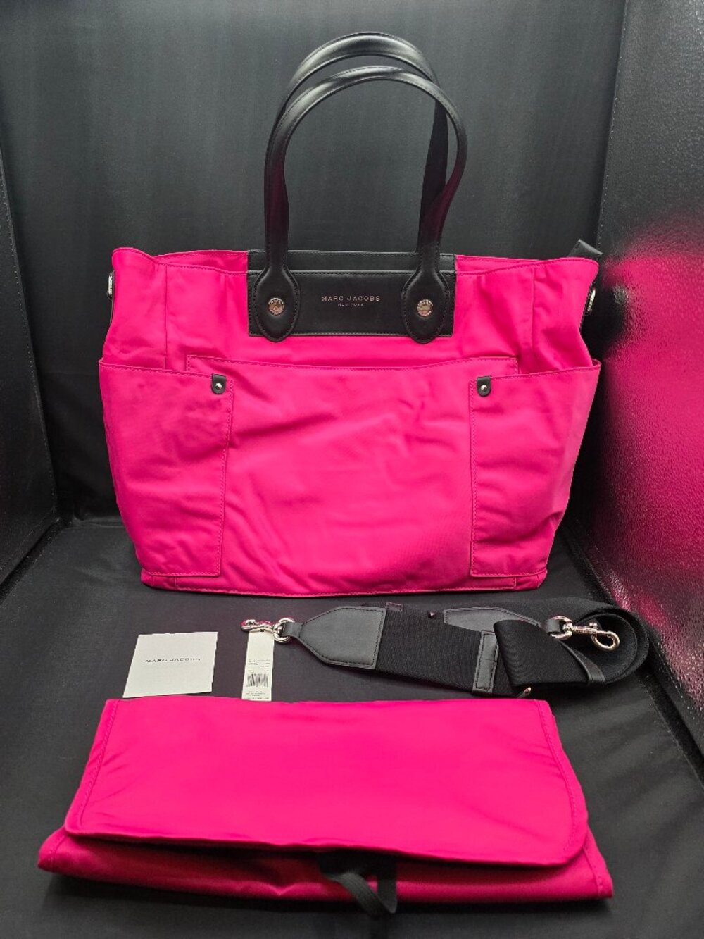 Marc Jacobs Baby Tote Bag Hot Pink